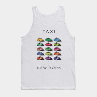 Ride All Over New New York in a Classic Yellow Taxi Tank Top